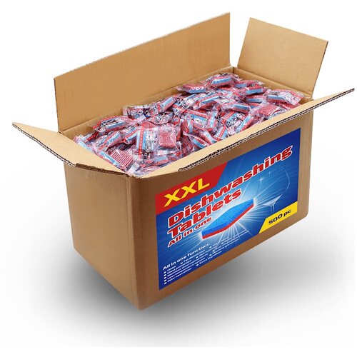 vidaXL Tablete za perilicu posuđa 12-u-1 500 kom 9 kg Cijene
