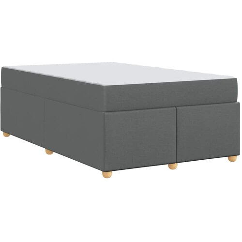  Krevetna konstrukcija Tamno siva 120 x 200 cm tkanina Slike