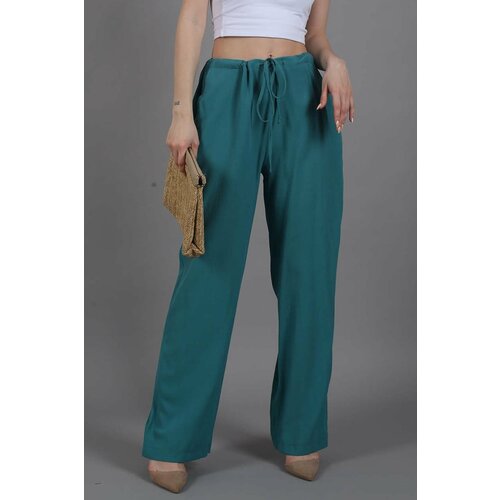 Madmext Pants - Green - Relaxed Slike