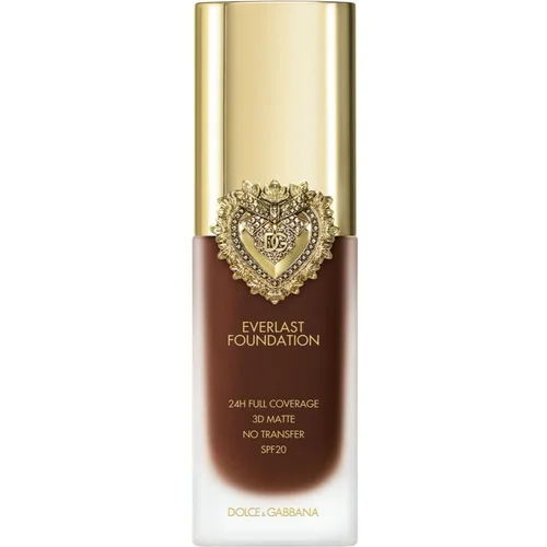 Dolce & Gabbana Flawless Everlast Foundation intenzivni make-up za prekrivanje s dugotrajnim učinkom SPF 20 nijansa 39N DEEP 27 ml