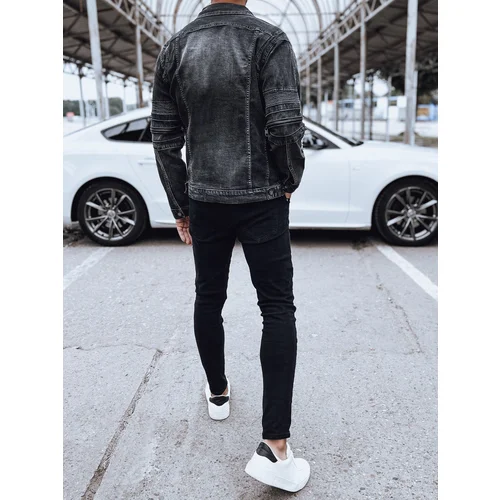 DStreet Black men's denim jacket