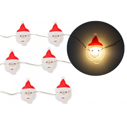 Festa novogodi&amp;scaron;nje lampice deda mraz 2m Slike