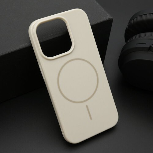 maska jelly magsafe za iphone 15 pro/ titanijum Slike
