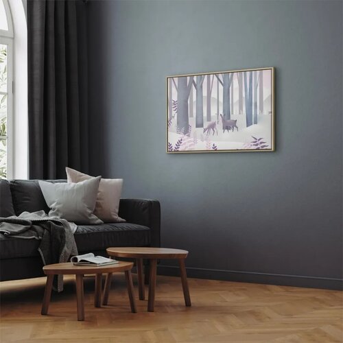  Slika - Fairy-Tale Forest (1 Part) Vertical - Second Variant 120x80 U prirodnom drvenom okviru Slike