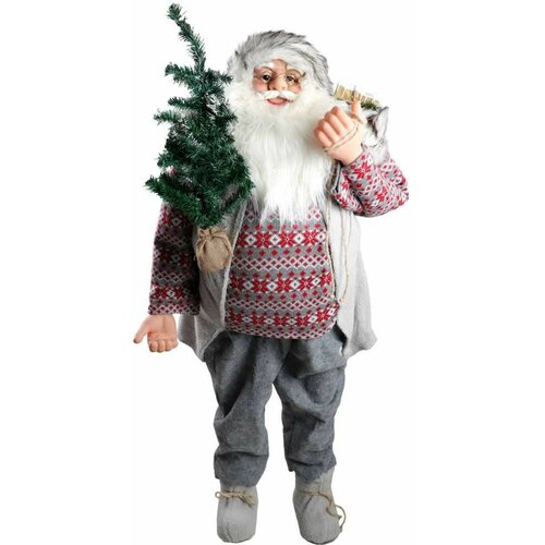 Deco santa, Deda Mraz, siva, 150cm ( 740873 ) Slike