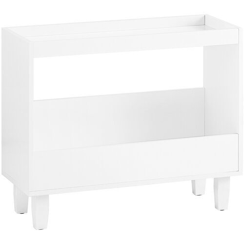 SoBuy nizka omarica, omara s kolesi, večnamenska omara FBT147-W, (22108655) Slike