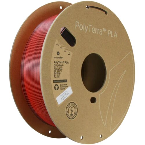 Polymaker PolyTerra PLA Dual Shadow Red Black-Red Cene