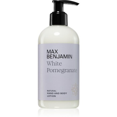 Max Benjamin White Pomegranate mlijeko za ruke i tijelo 300 ml Cijene