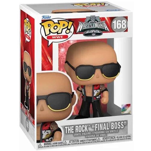 Funko figura pop! wwe - the rock final boss Cene
