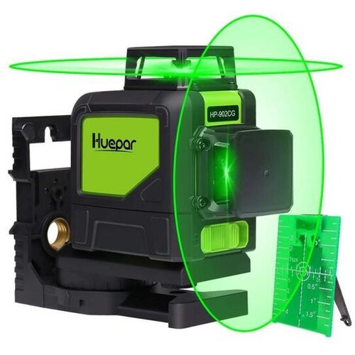 HUEPAR 2x 360 stopinjski ZELENI rotacijski 8 linijski nivelir 902CG Cene