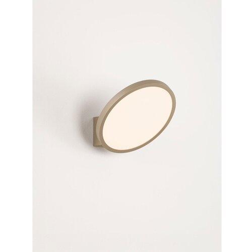 Nova Luce Aluminijasta LED zatemnitvena stenska svetilka v mat zlati barvi Vea &amp;ndash; Slike