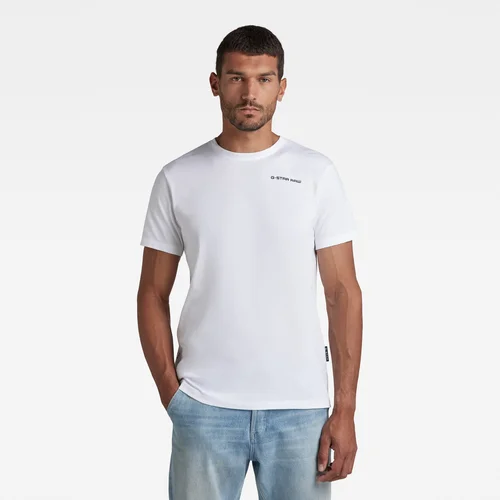 G-star T-shirt - Logo base r t white