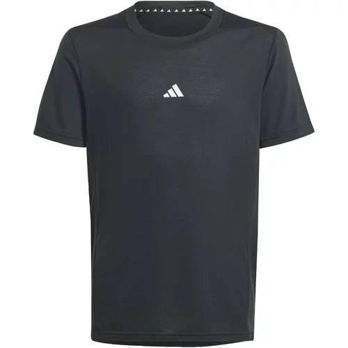 ADIDAS SPORTSWEAR Tehnička sportska majica crna / bijela