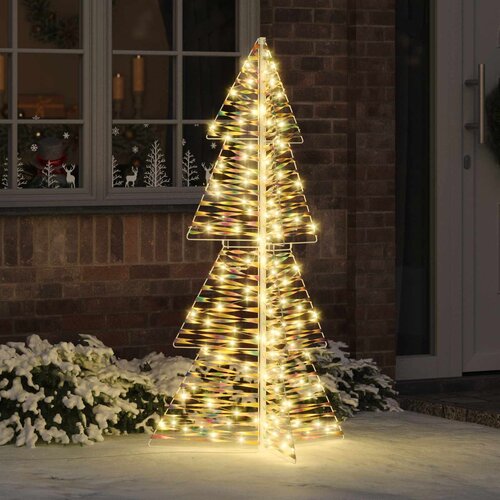  Božićno drvce 160 LED lampica Topla bijela 150 cm PET Cijene