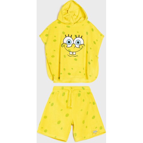 Sinsay Komplet gornjeg dijela trenirke i kratkih hlača SpongeBob Slike