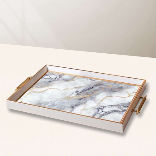 Aberto Design Poslužavnik TPB10019 50 x 29 x 3.5 cm, Šareni Cene