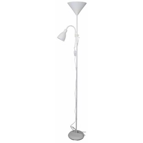 Blitz Podna lampa E27 100 W + E14 40 W Robin bijela Cijene