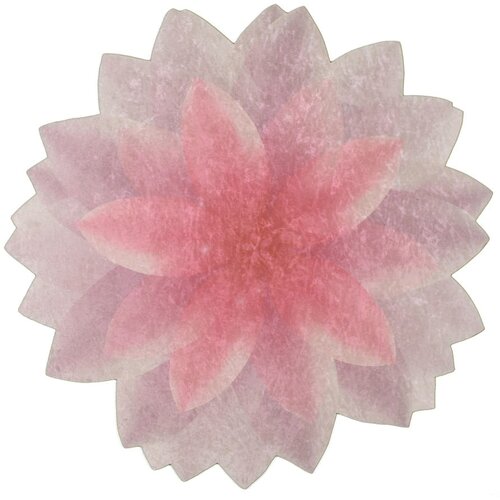 Vitaus Tepih Flowerina, ⌀ 80 cm Slike