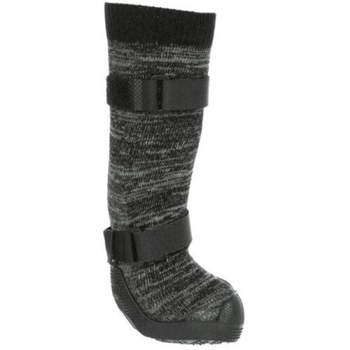 Trixie Zaštitne Non-Slip Soknice Crno-Sive - L - XL Cene