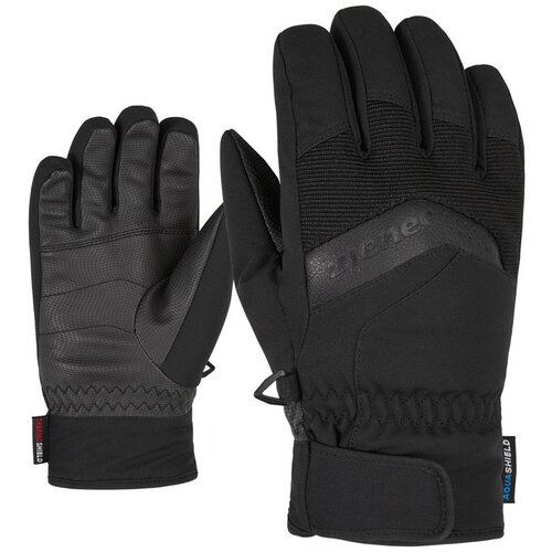 Ziener labino as, rukavice za skijanje za dečake, crna 801948 Cene