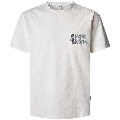 PepeJeans Majice s kratkimi rokavi - Bela Cene