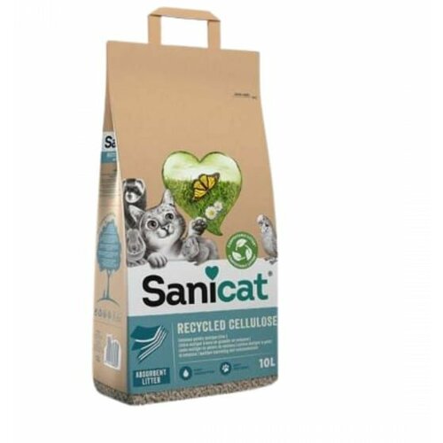 Sanicat recycled cellulose 10 l Cene