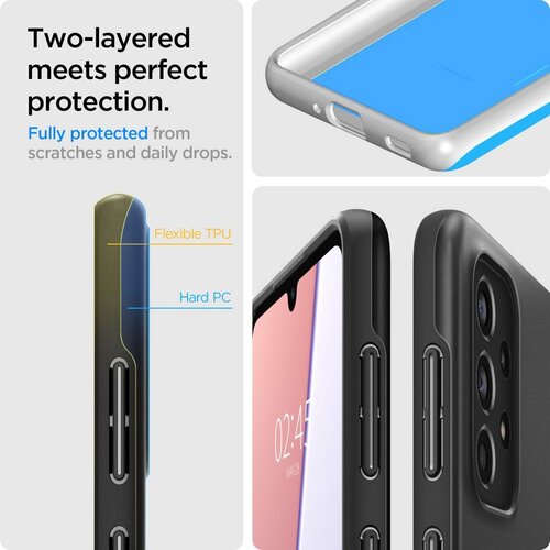 Spigen Thin Fit za Samsung Galaxy A33 5G - crna Slike