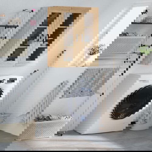 VidaXL Stenska omarica sonoma hrast 69,5x34x90 cm Slike