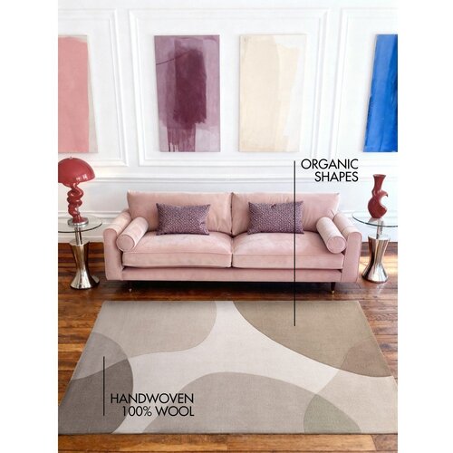 Ted Baker Bež ručno rađen vunen tepih 160x230 cm Hackney Clarissa &amp;ndash; Slike
