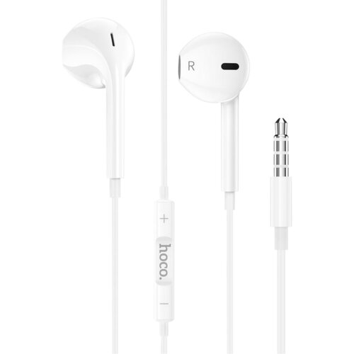 hoco. Hoco M80 Original series Slušalice sa mikrofonom, 3.5 mm, 1.2 m, Bijele Cijene