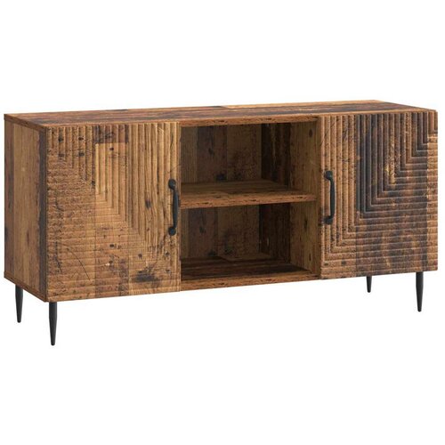 TV ormar Staro drvo 102 x 34 5 x 50 cm Konstruirano drvo - Staro drvo Cene