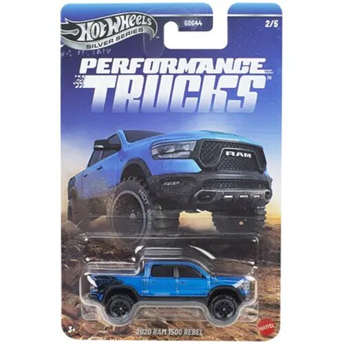 Mattel Hot Wheels Srebrna serija: 2020 RAM 1500 Rebel autić 1/64 - Slike