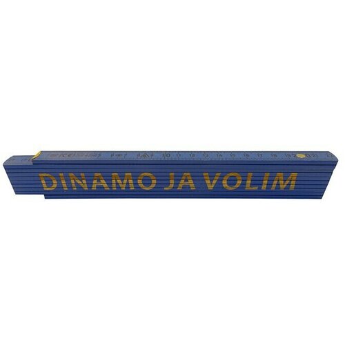  Zidarski metar (Duljina: 2 m, Natpis: Dinamo ja volim, Boja: Plave boje) Cijene