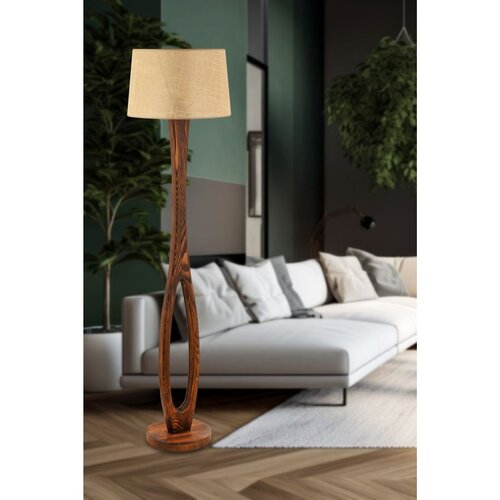 Opviq podna lampa 20520, 1 × E27, drvo / krem Cene
