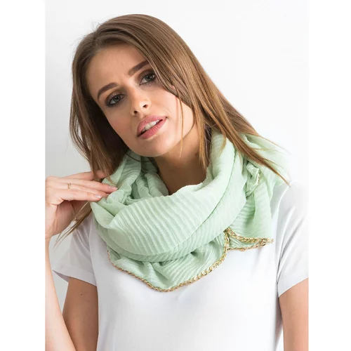 Fashion Hunters Light green Ethereal scarf