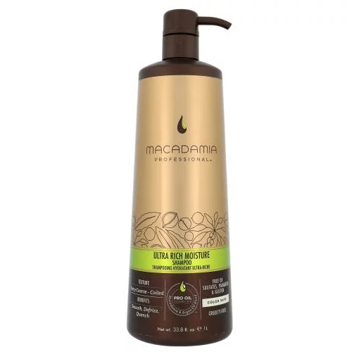 Macadamia Professional Ultra Rich Repair globinsko regeneracijski šampon za zelo poškodovane lase 1000 ml