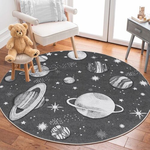 Conceptum Hypnose tepih Woopamuk146, 120X120 cm, siva Cijene