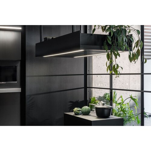 CIARKO DESIGN MINIMAL 1 90cm kuhinjska napa CDW9001C+P - crna Slike