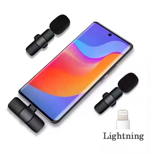  set od dva bežična mikrofona lightning sa prijemnikom Cene