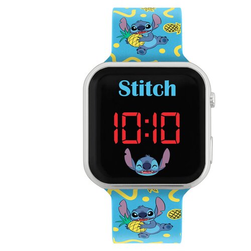 Peers Hardy Group Peers Hardy Grup Dječiji digitalni LED sat Stitch, Plavi Slike