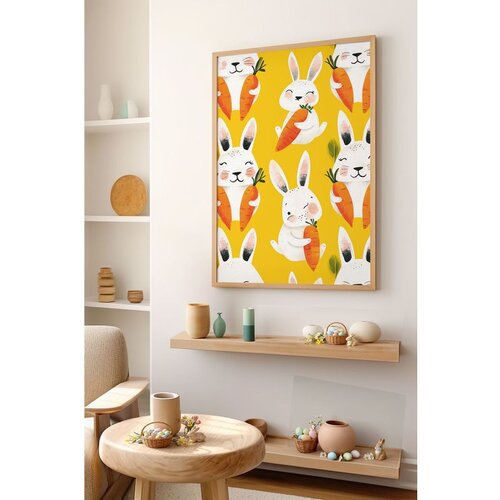 WALLXPERT Arteastermodel43-3348 Vi&scaron;enamenska Dekorativna Slika u Ram Cene
