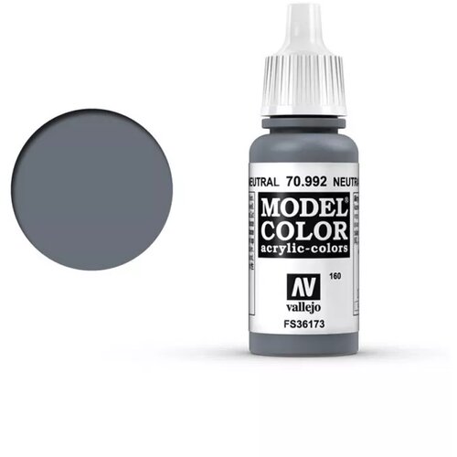 Vallejo Model Color 160 Neutral Grey (992) - 17 ml Cijene