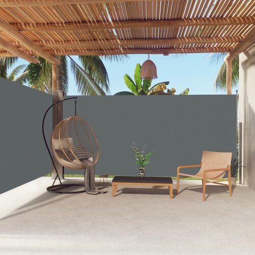 vidaXL Uvlačiva bočna tenda antracit 180 x 600 cm Cijene