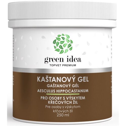 Green Idea Massage gel Chestnut gel za masažu vena i kapilara 250 ml Slike