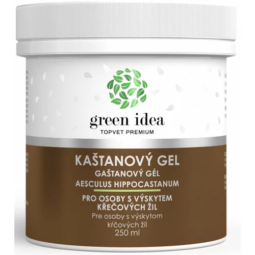 Green Idea Massage gel Chestnut gel za masažu vena i kapilara 250 ml