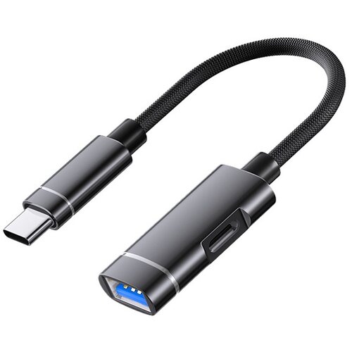 INF Adapter Type-C na USB: Podpora za polnjenje in prenos podatkov Black, (5000276776) Cene