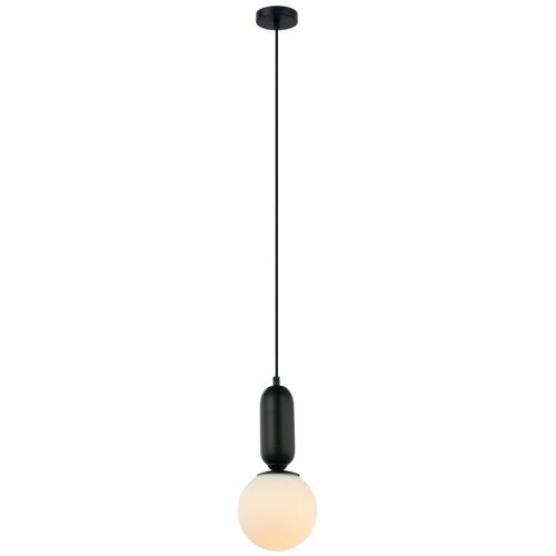  ITALUX PND-02340-1S-BK - Visilica na sajli ALDEVA 1xE27/40W/230V crna Slike