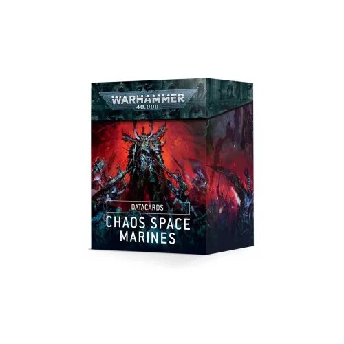 Games Workshop Datacards: Chaos Space Marine društvena igra Cene