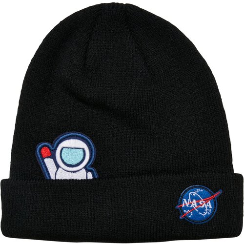 MT Accessoires NASA Embroidery Beanie Kids black Slike