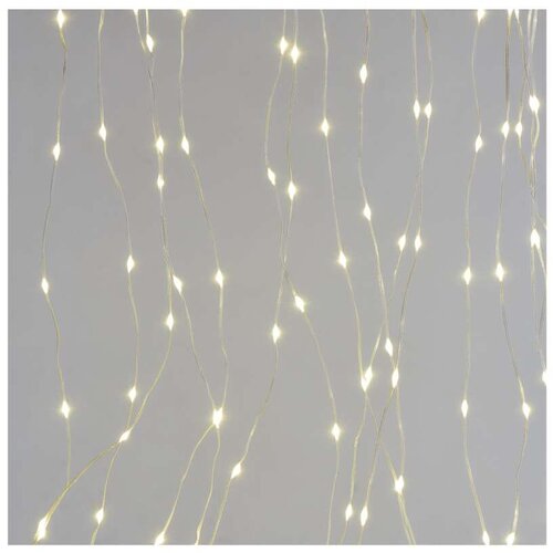 Emos Božična drop veriga zavesa, LED 240, 1,7x2 m, zunanja in notranja, topla bela Slike